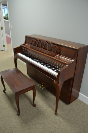 1996 Kawai dark cherry console piano - Upright - Console Pianos